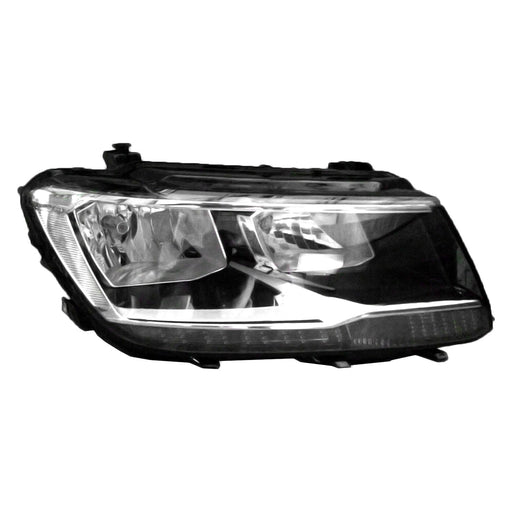 2018-2021 Volkswagen Tiguan Passenger Side Headlight Assembly Halogen Composite - VW2503169-Partify-Painted-Replacement-Body-Parts