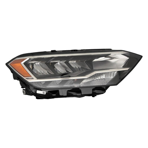 2019-2023 Volkswagen Jetta Passenger Side Headlight Assembly Composite Type W/O Edged Lens Composite - VW2503174-Partify-Painted-Replacement-Body-Parts