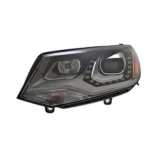 2011-2014 Volkswagen Touareg Driver Side Headlight Lens Housing Xenon - VW2518113-Partify-Painted-Replacement-Body-Parts