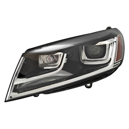 2015-2017 Volkswagen Touareg Driver Side Headlight Lens Housing Xenon - VW2518120-Partify-Painted-Replacement-Body-Parts