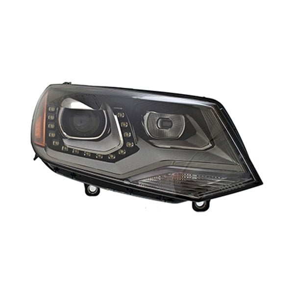 2011-2014 Volkswagen Touareg Passenger Side Headlight Lens Housing Xenon - VW2519113-Partify-Painted-Replacement-Body-Parts