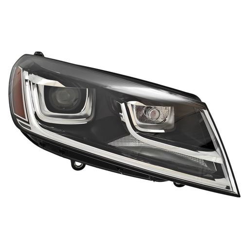 2015-2017 Volkswagen Touareg Passenger Side Headlight Lens Housing Xenon - VW2519120-Partify-Painted-Replacement-Body-Parts