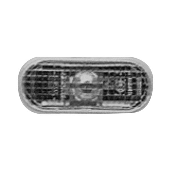 1998-2005 Volkswagen Golf/Jetta/Passat Driver Side Side Repeater Light Lens & Housing Fender Mounted Type 4 White - VW2570101-Partify-Painted-Replacement-Body-Parts