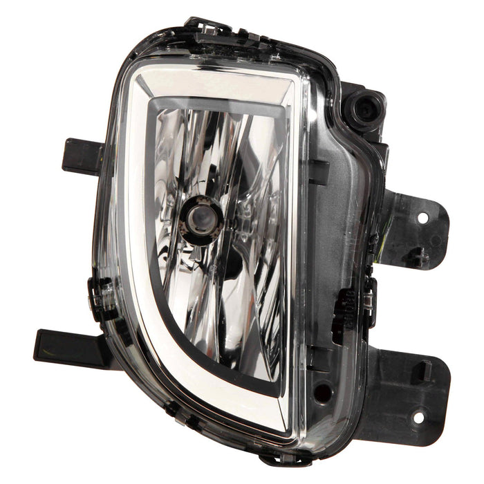 2010-2017 Volkswagen GTI/Jetta GLI/GLI Autobahn/GLI SE/GLI SEL Passenger Side Fog Light Assembly - VW2593124-Partify-Painted-Replacement-Body-Parts