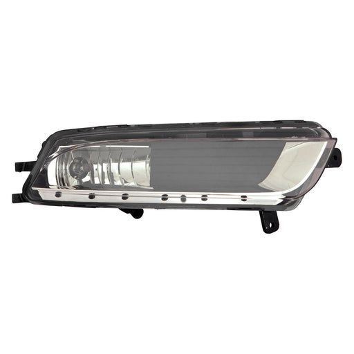 2013-2016 Volkswagen CC Passenger Side Fog Light Assembly - VW2593125-Partify-Painted-Replacement-Body-Parts
