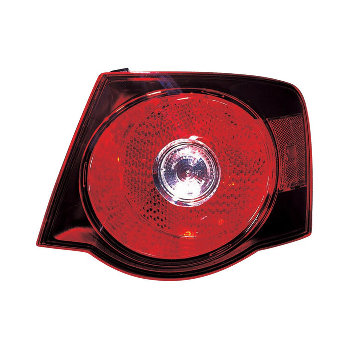 2008-2010 Volkswagen Jetta Passenger Side Tail Light Assembly Gen 5 Sedan - VW2801127-Partify-Painted-Replacement-Body-Parts