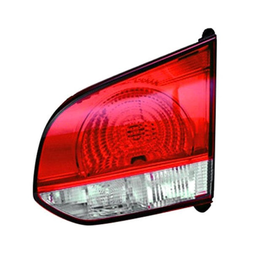 2010-2014 Volkswagen Golf/GTI Passenger Side Tail Light Assembly W/O Rear Fog Lamp Inner - VW2803105-Partify-Painted-Replacement-Body-Parts