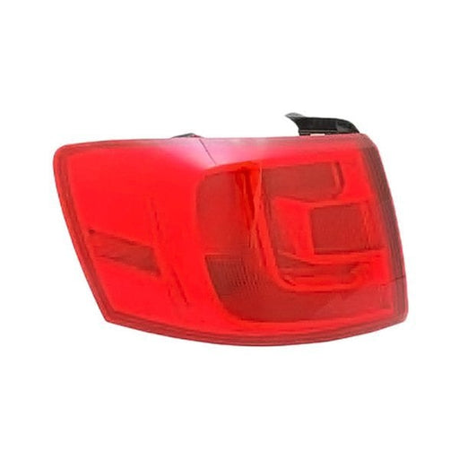 2011-2018 Volkswagen Jetta Active/Base/Bicentenario/Comfort/Comfort TDI/Comfortline/Comfortline TDI/GLI/GLI Autobahn/GLI SE/GLI SEL/Highline/Highline TDI/Live/S/SE/SE Sport/SEL/SEL Premium/Sport/Sportline/Style/TDI/TDI Comfortline/TDI Highline/TDI Premium/TDI S/TDI SE/TDI SEL/Trendline/Trendline TDI/Wolfsburg Edition Driver Side Tail Light Assembly Halogen W/O Rear Fog Lamp Outer - VW2804107-Partify-Painted-Replacement-Body-Parts