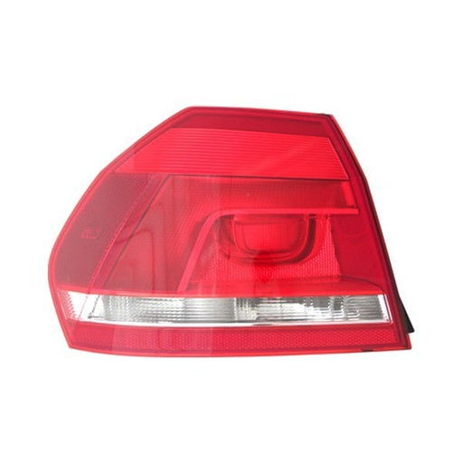 2012-2015 Volkswagen Passat Driver Side Tail Light Assembly Outer - VW2804108-Partify-Painted-Replacement-Body-Parts