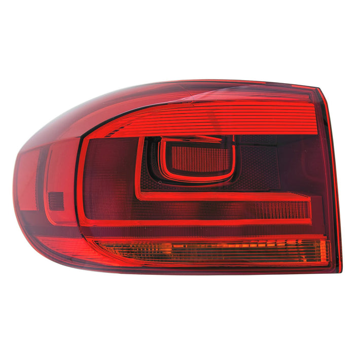 2012-2017 Volkswagen Tiguan Driver Side Tail Light Assembly From 9-6-11 Outer - VW2804110-Partify-Painted-Replacement-Body-Parts
