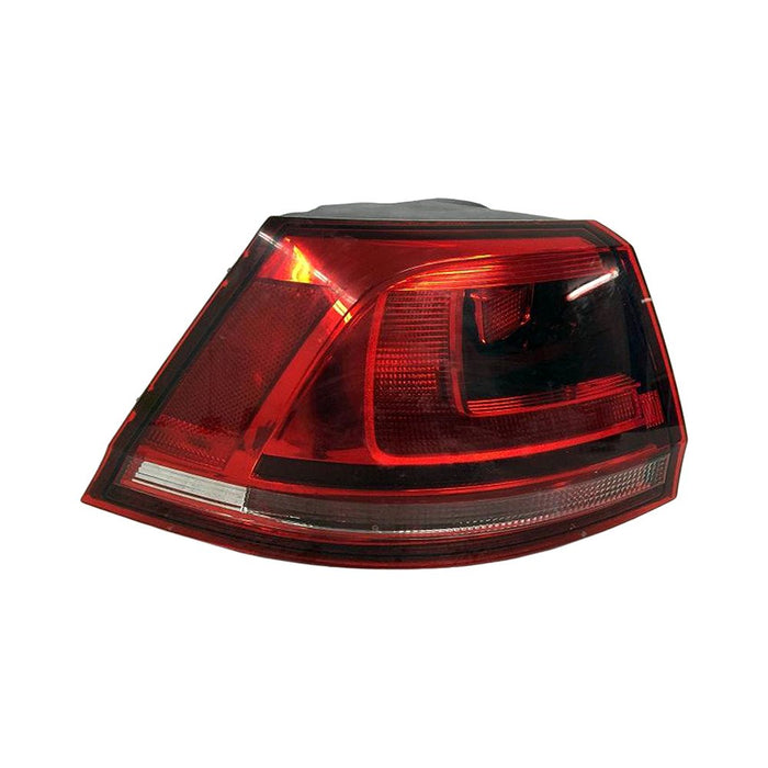 2015-2017 Volkswagen Golf SportWagen Driver Side Tail Light Assembly Outer - VW2804116-Partify-Painted-Replacement-Body-Parts