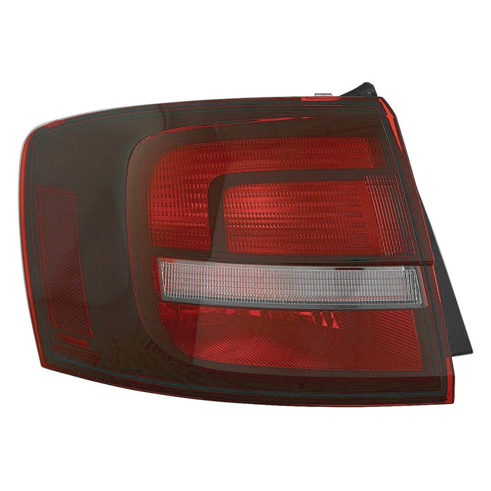 2011-2018 Volkswagen Jetta Driver Side Tail Light Assembly W/O Led W/Rear Fog Lamp Outer Sedan - VW2804124-Partify-Painted-Replacement-Body-Parts