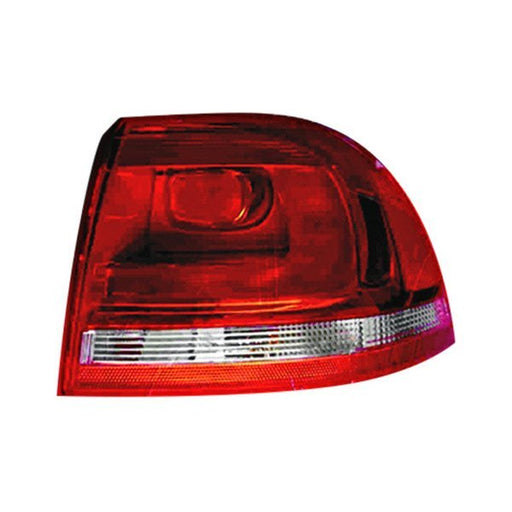 2011-2017 Volkswagen Touareg Passenger Side Tail Light Assembly Bulb Type Outer - VW2805109-Partify-Painted-Replacement-Body-Parts