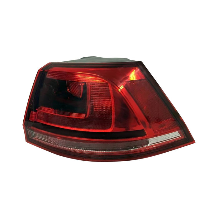 2015-2017 Volkswagen Golf SportWagen Passenger Side Tail Light Assembly Outer - VW2805116-Partify-Painted-Replacement-Body-Parts