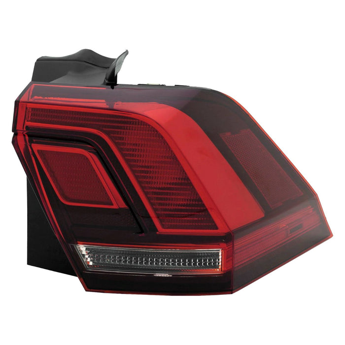 2018-2023 Volkswagen Tiguan Passenger Side Tail Light Assembly Outer - VW2805126-Partify-Painted-Replacement-Body-Parts