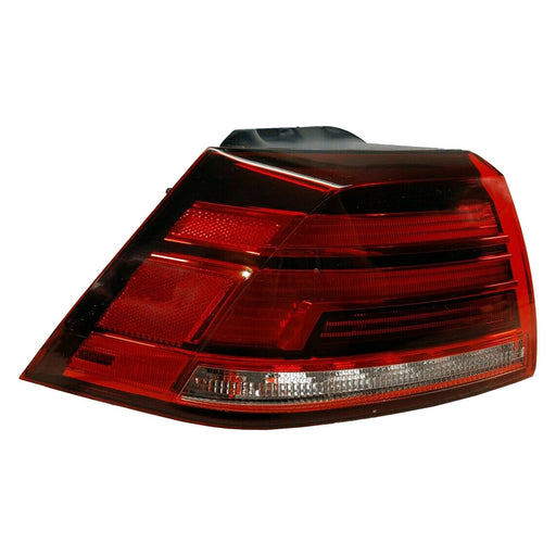 2017-2021 Volkswagen e-Golf/Golf/Golf R/GTI Passenger Side Tail Light Assembly Outer - VW2805135-Partify-Painted-Replacement-Body-Parts