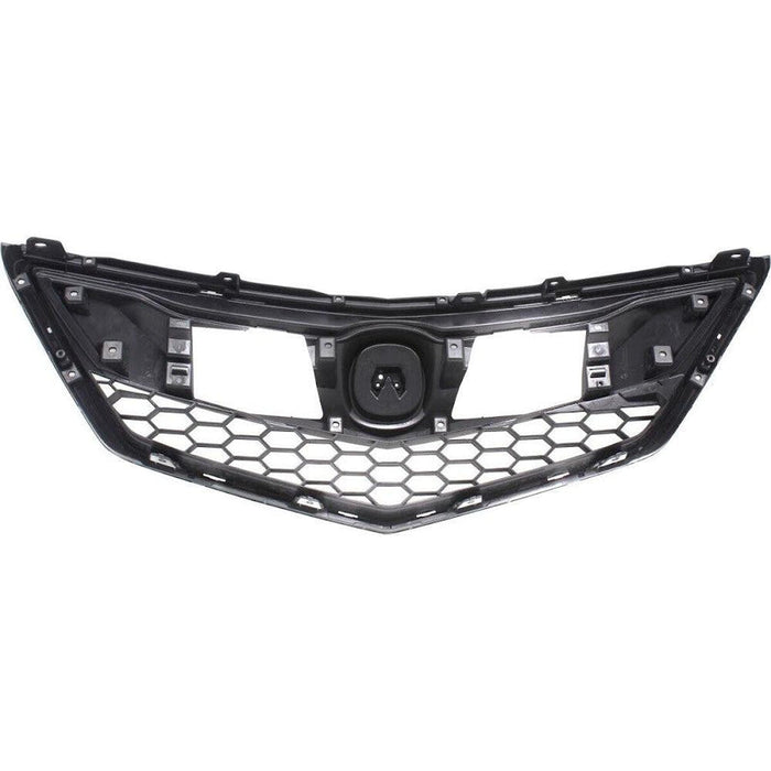 2016-2018 Acura RDX Grille Matte Black - AC1200128-Partify-Painted-Replacement-Body-Parts