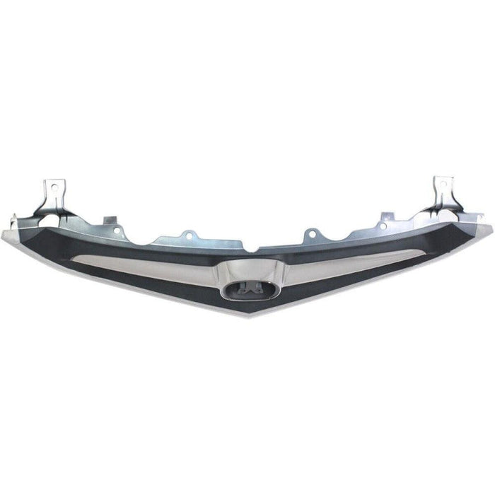 2002-2003 Acura TL Grille Matte Black - AC1200107-Partify-Painted-Replacement-Body-Parts