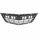 2011-2014 Acura TSX Grille Matte Black - AC1200115-Partify-Painted-Replacement-Body-Parts