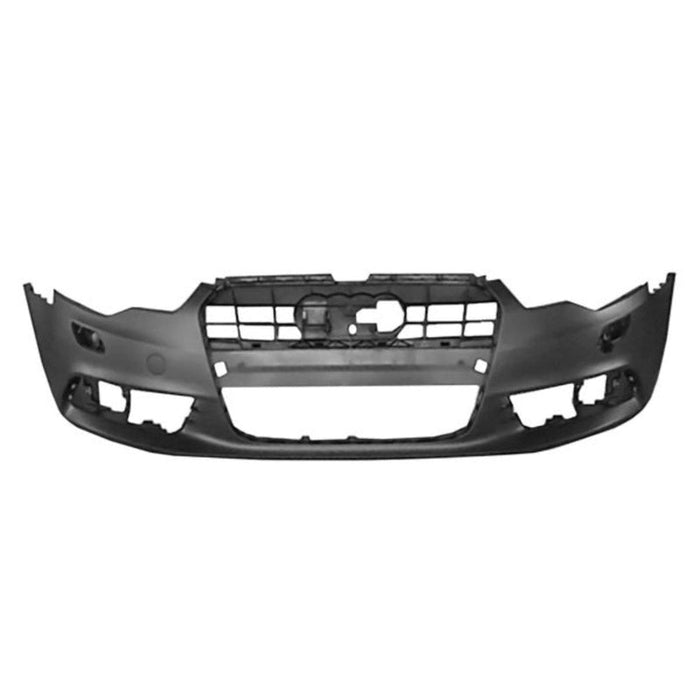 Audi A6 Non S-Line Front Bumper Without Sensor Holes & With Headlight Washer Holes - AU1000207-Partify Canada