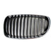 2008-2013 BMW 1 Series Grille Driver Side Chrome Black Coupe/Convertible - BM1200238-Partify-Painted-Replacement-Body-Parts