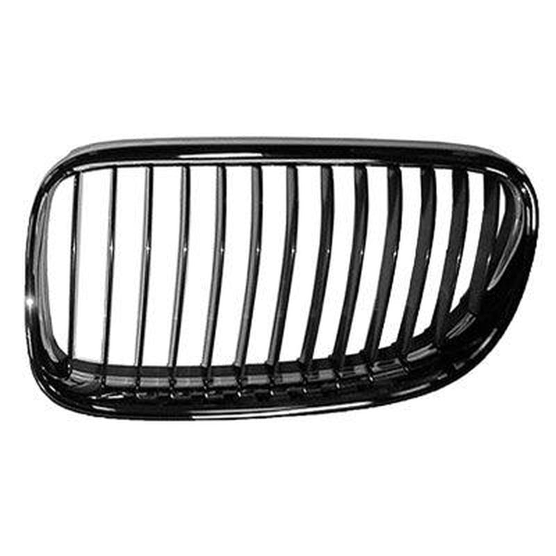 BMW 3 Series Coupe Grille Driver Side Chrome Black - BM1200210-Partify Canada