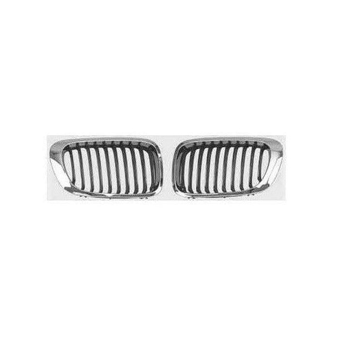 2001-2003 BMW 3 Series Coupe Grille Passenger Side Chrome - BM1200135-Partify-Painted-Replacement-Body-Parts