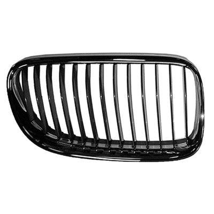 2011-2013 BMW 3 Series Coupe Grille Passenger Side Chrome Black - BM1200209-Partify-Painted-Replacement-Body-Parts