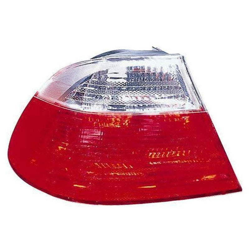 BMW 3 Series Coupe Tail Light Passenger Side Clear And Red HQ - BM2801108-Partify Canada