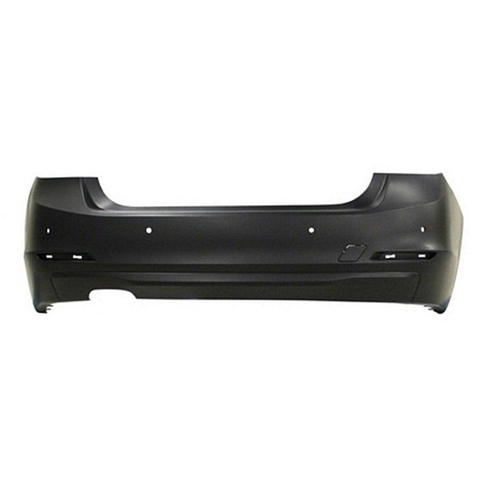 2012-2015 BMW 3 Series Rear Bumper With Sensor Holes Sedan - BM1100257-Partify-Painted-Replacement-Body-Parts