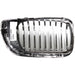 2002-2005 BMW 3 Series Sedan Grille Driver Side Chrome Black - BM1200128-Partify-Painted-Replacement-Body-Parts