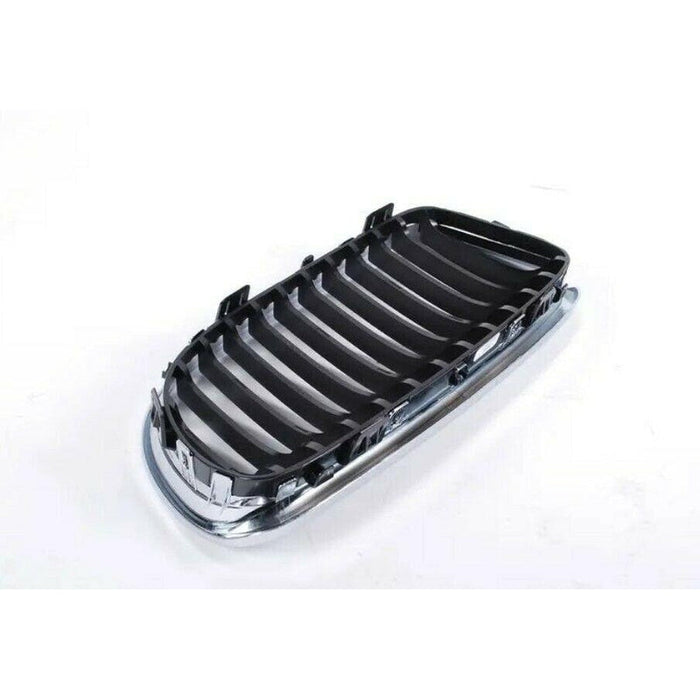 2009-2012 BMW 3 Series Sedan Grille Passenger Side Chrome - BM1200193-Partify-Painted-Replacement-Body-Parts