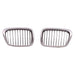 2001-2003 BMW 5 Series Grille Driver Side Chrome Black 540 - BM1200136-Partify-Painted-Replacement-Body-Parts