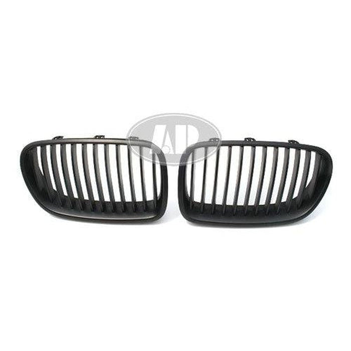 2011-2013 BMW 5 Series Grille Driver Side Primed Black - BM1200214-Partify-Painted-Replacement-Body-Parts