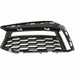 2017-2020 BMW 5 Series Lower Grille Driver Side With Fog/M-Package Black Finish - BM1038190-Partify-Painted-Replacement-Body-Parts