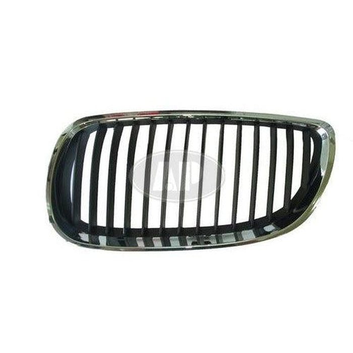 2007-2010 BMW M3 Grille Driver Side Chrome Black Coupe/Convertible - BM1200188-Partify-Painted-Replacement-Body-Parts