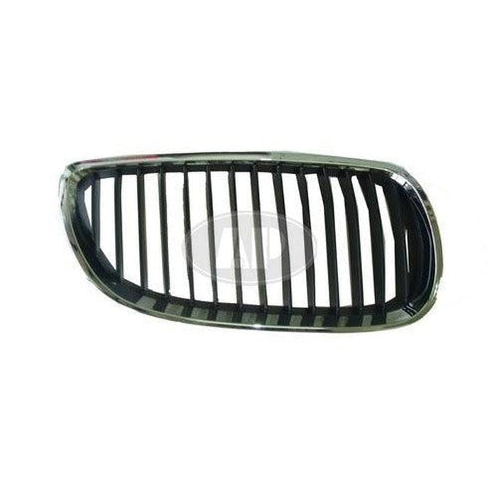 2007-2010 BMW M3 Grille Passenger Side Chrome Black Coupe/Convertible - BM1200187-Partify-Painted-Replacement-Body-Parts