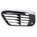 2016-2018 BMW X1 Lower Grille Driver Side Painted Black With Silver Moulding With Sensor X-Line Model - BM1038201-Partify-Painted-Replacement-Body-Parts