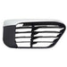 2016-2018 BMW X1 Lower Grille Passenger Side Painted Black With Silver Moulding Without Sensor X-Line Model - BM1039200-Partify-Painted-Replacement-Body-Parts