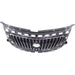 2011-2013 Buick Regal Grille Chrome Black - GM1200653-Partify-Painted-Replacement-Body-Parts