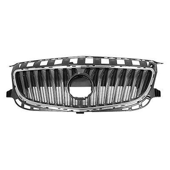 2014 Buick Regal Grille Exclude Gs Without Adaptive Cruise/Emblem - GM1200691-Partify-Painted-Replacement-Body-Parts