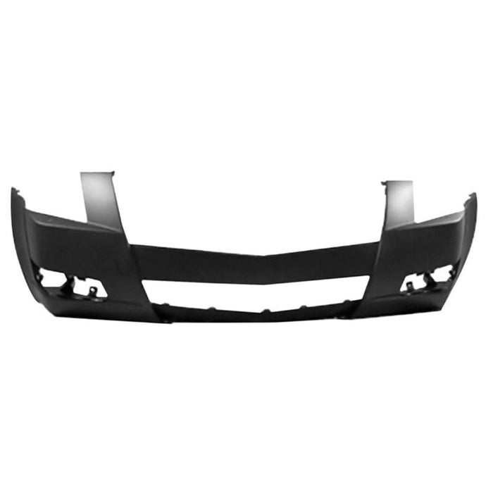 2008-2015 Cadillac CTS Front Bumper Without Headlight Washer Holes - GM1000855-Partify-Painted-Replacement-Body-Parts