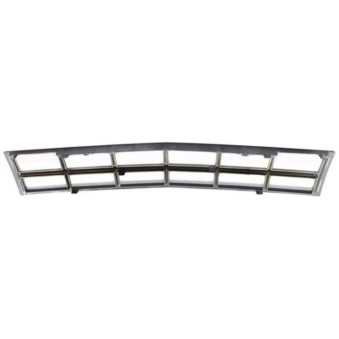 2010-2012 Cadillac SRX Lower Grille Center Matte-Dark Gray With Chrome Moulding - GM1036129-Partify-Painted-Replacement-Body-Parts
