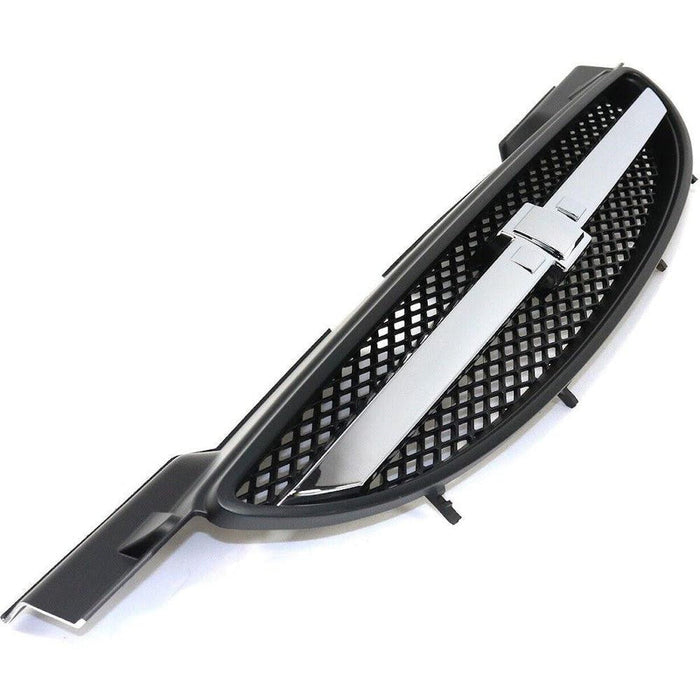2004-2008 Chevrolet Aveo Hatchback Grille Chrome Black - GM1200559-Partify-Painted-Replacement-Body-Parts