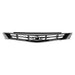 2016-2018 Chevrolet Cruze Hatchback Upper Grille Painted Black With Lower Chrome Moulding/Rs Package Without Center Chrome Bar - GM1200740-Partify-Painted-Replacement-Body-Parts
