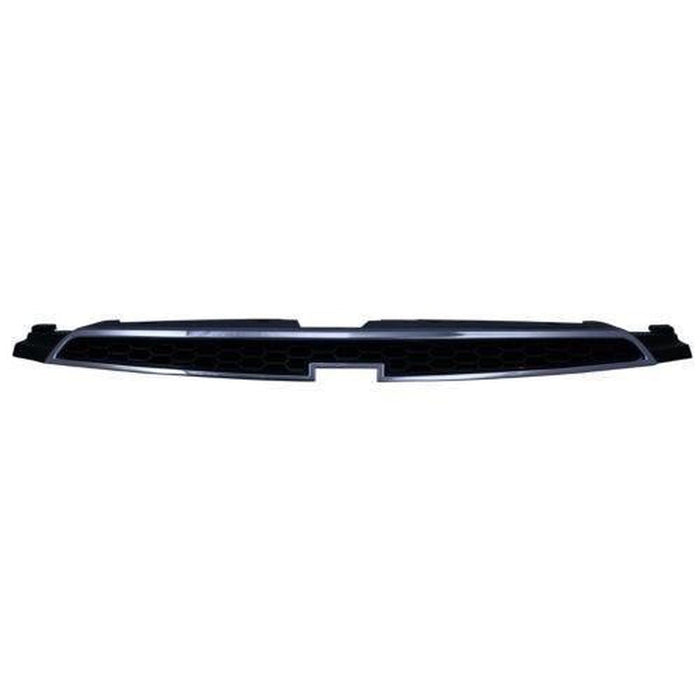 2011-2014 Chevrolet Cruze Upper Grille Chrome Black - GM1200623-Partify-Painted-Replacement-Body-Parts