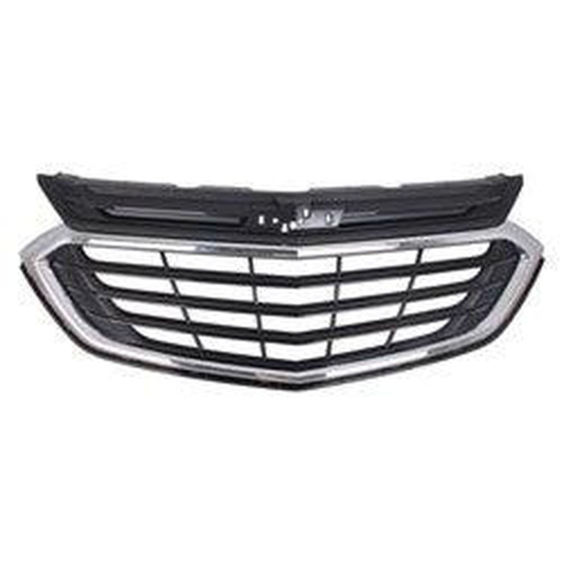 Chevrolet Equinox Grille Matte Black With Chrome Frame L/Ls/Lt Without Sport Package - GM1200760-Partify Canada
