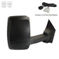 Chevrolet Express Passenger Side Door Mirror Power With Dual Heated/5 Slot Plug/Long Arm Without Signal - GM1321530-Partify Canada