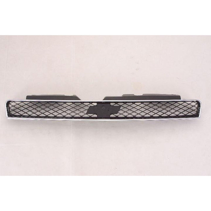 2006-2016 Chevrolet Impala Grille Chrome Frame With Black Mesh Ss Model For 06-09/ Ls/Police Model 12-13 - GM1200551-Partify-Painted-Replacement-Body-Parts