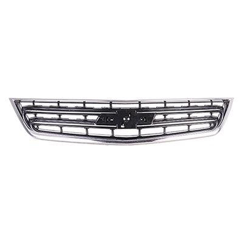 Chevrolet Impala Grille With Chrome Molding Matte Black Ltz Model Without Adaptive Cruise - GM1200717-Partify Canada